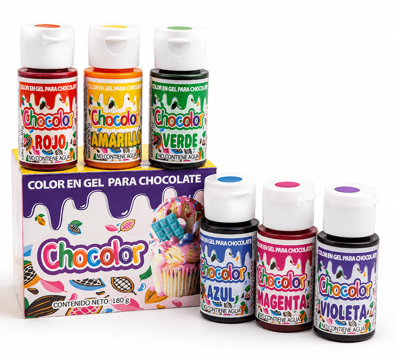 Chocolor — Kit 6 Colores